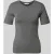 MSCH Copenhagen T-shirt met geribde ronde hals, model ‘Betrina’