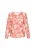Usha Blouse  ecru / rood