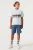 Blauwe joggershort