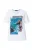 Ulla Popken Shirt  blauw / gemengde kleuren / wit