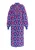 IZIA Gebreide jas Dames BLAUW ROZE WIT
