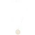 Orphelia Dames 925 Sterling Zilveren Ketting met Hanger – Zilver/Roze ZK-7180/1