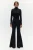 BENU Dames Zwarte Flared Pantalon