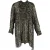 Étoile Isabel Marant Cray Leoplardprint Mini-jurk in Groene Viscose