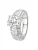 Lucardi Ring  zilver / transparant