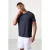 Heren Effen Polyester Ronde Hals T-shirt