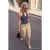 TRENDYOLMİLLA Dames Grijs Effen Mouwloos Getailleerd Blouses