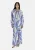 Elara Huispak  violetblauw / wit