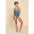 White Stuff Sunshine Reversible Swimsuit Navy