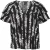 Vero Moda Vmcevi ss top wvn lcs dessin