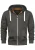 INDICODE JEANS Sweatvest ‘ Baustian ‘  donkergroen