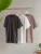 Trendyol Shirt  grijs / antraciet / wit
