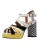 FLY LONDON Sandaal  geel / zwart / wit