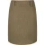 Olijf Jacquard Woljas Stof Minirok