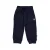BESS regular fit gestreepte babybroek – donkerblauw