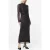 French Connection Zaria Mesh L/s Dress Khaki/blk