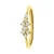 Lucardi Ring  goud / transparant