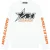 Malelions Men Motocross Longsleeve T-Shirt | White