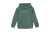 Daily7 hoodie met backprint groen
