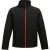 Regatta Dames/Dames Ablaze bedrukbare Soft Shell jas (Zwart/Klassiek Rood)