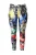 Angel of Style Leggings  blauw / geel / rood / zwart