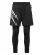Plein Sport Sportbroek  zwart / wit