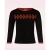 Atomic Star trui in zwart en rood