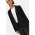 OBJECT rechtvallende blazer OBJLISA van polyester zwart