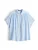 Someday Blouse ‘Zafine’  pastelblauw / wit