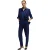 Boss Tabitha-chino’s met hoge taille voor dames (Blauw)