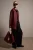 TRENDYOLMİLLA Dames Bordeaux Effen Oversized Trenchcoats