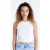 C.O.J. Denim Coj top zoe white
