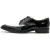 AllSaints Lex Patent Lace Up Black/white