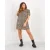 Brave Soul Dames/Dames Cheetah T-Shirt (Multi)