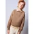 Mango Kids sweater met backprint – bruin