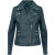 Dames leren Brando bikerjack-Loddon