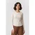 ARKET Sierra Rib Ls Top White