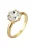 ELLI Ring  goud / transparant