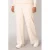 Base Level Curvy straight fit broek ecru