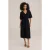 We Fashion Dress Midi Black