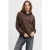 JJXX rechtvallende hoodie – donkerbruin