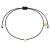Glanzstücke München Armband  zwart / zilver