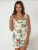 Hiccup Jurk  lichtbeige / donkerblauw / donkergroen / rood