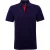 Asquith & Fox Heren Klassieke Pasvorm Contrast Poloshirt (Marine / Rood)