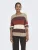 Only Onlatia L/s Stripe Pullov Knt Noos Sweater Beige