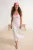 TRENDYOLMİLLA Dames Wit Effen Maxi Mouwloos Strandkleding Recht Strandjurken