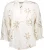 Geisha Top Embroidered Off White dames