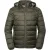 Russell Heren Nano Gewatteerd jack met capuchon (Donkere Olijf)