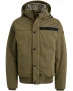 PME Legend Heren | Legend Ice Striper Gewatteerde Jas Khaki