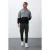 Heren Kleurblok Capuchon Sweatshirt